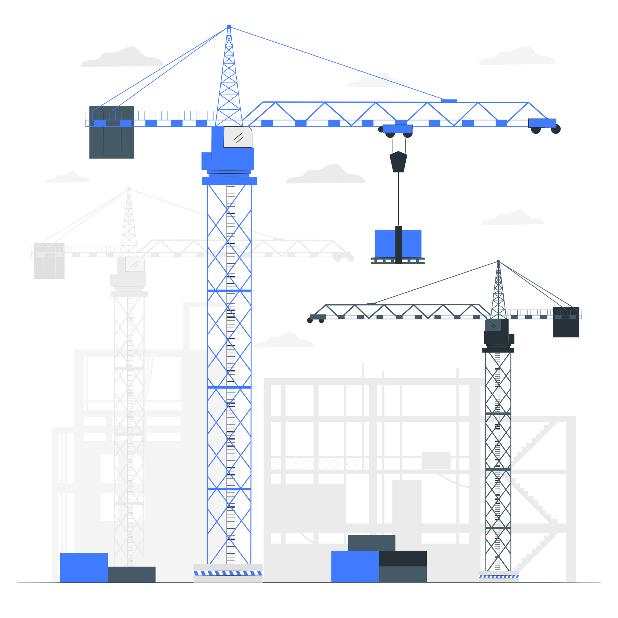 Construction crane-pana
