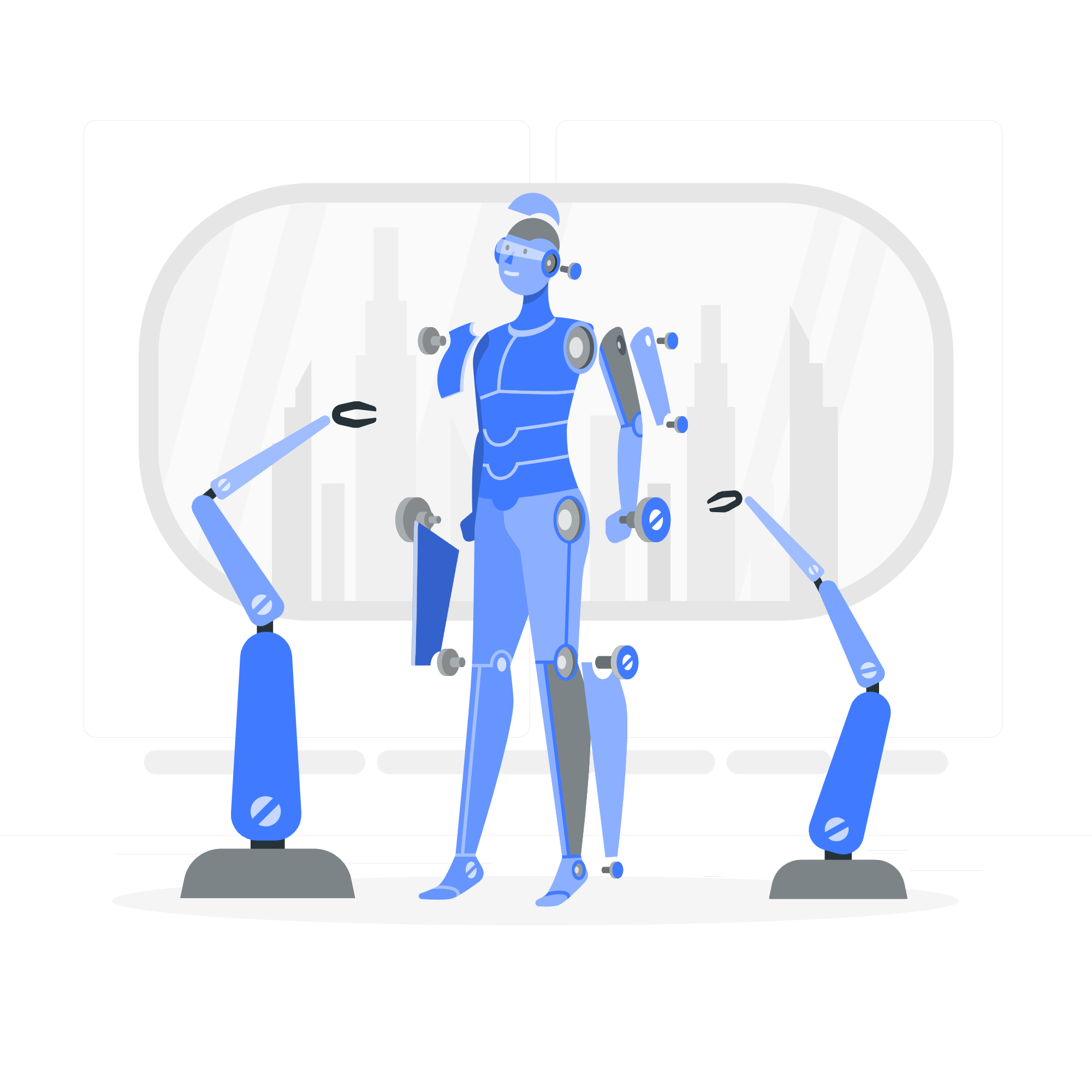Deconstructed robot-rafiki